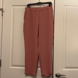 J crew pink pants. New with tag. Size 10